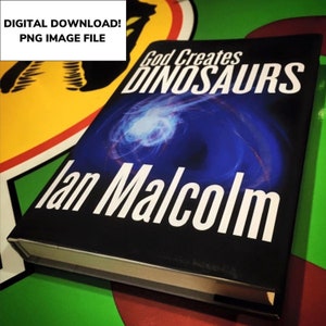 God Creates Dinosaurs replica book cover digital download