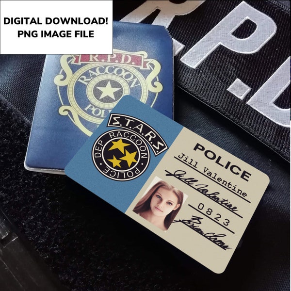 Resident Evil, 1996, STARS, photo ID's, 100% accurate, Digital Download