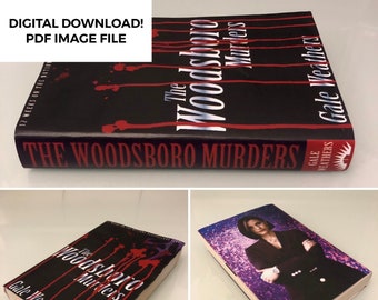 Scream, The Woodsboro Murders, Book cover, prop replica, PDF, digital download,