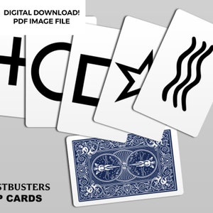 Ghostbusters, Esprit Karten, 7 Inch, Prop, Replik, PDF, Digitaler Download