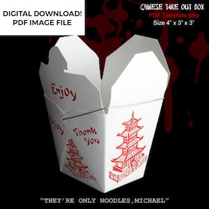 The Lost Boys, Noodle Box, Replika rekwizytu, Szablon, PDF, Pobieranie cyfrowe