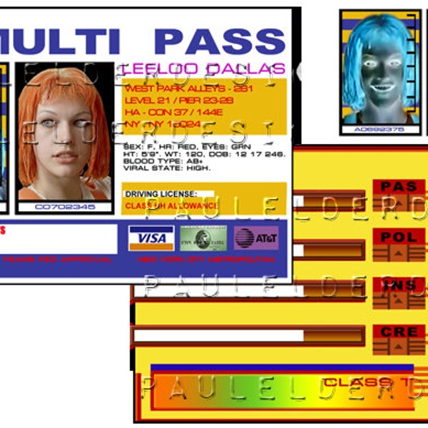 Leeloo Dallas - Etsy