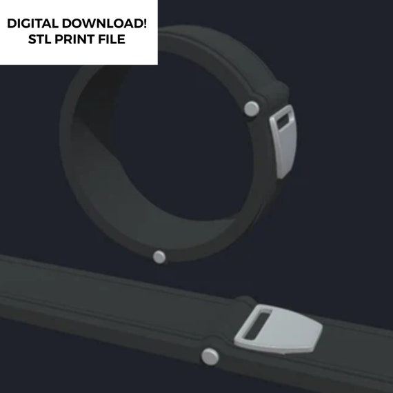 DP Wrist Cuffs, Prop, Replica, STL Files for 3D Printing, Digital
