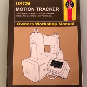 Aliens, Motion Tracker, Manual, Cover, PDF, Digital download