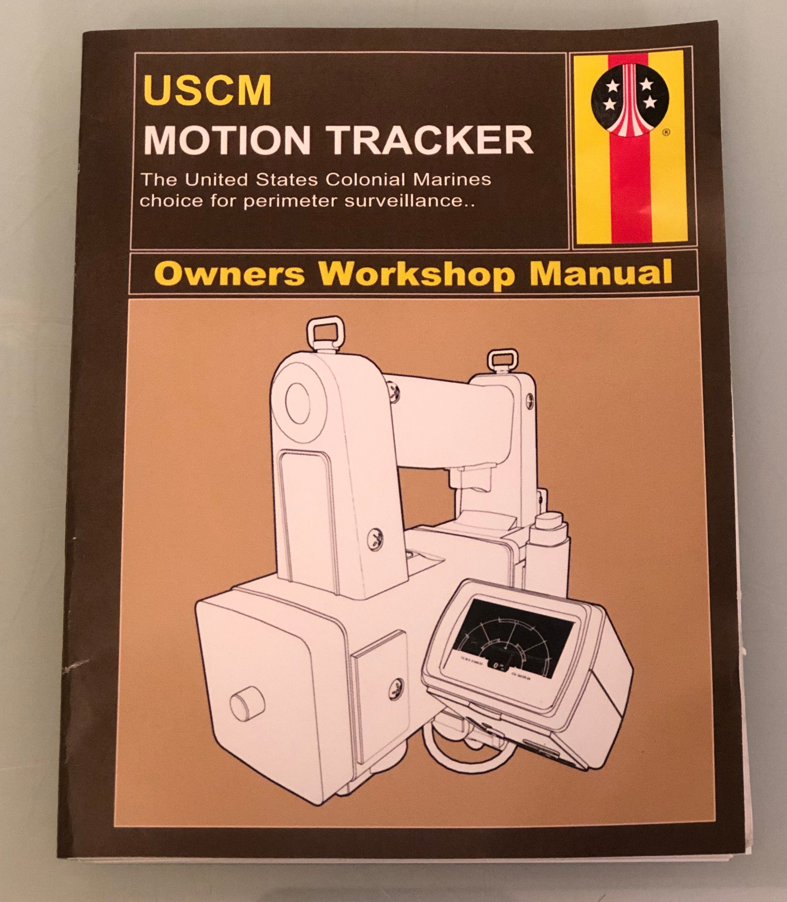 Aliens, Motion Tracker, Manual, Cover, PDF, Digital download