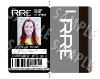 Supernatural, Charlie Bradbury, Screen Accurate, ID Badge, PDF, Digital Download