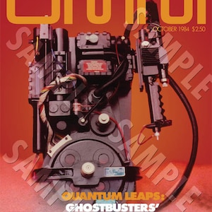 Ghostbusters Omni Cover, Original Print, Digital Download