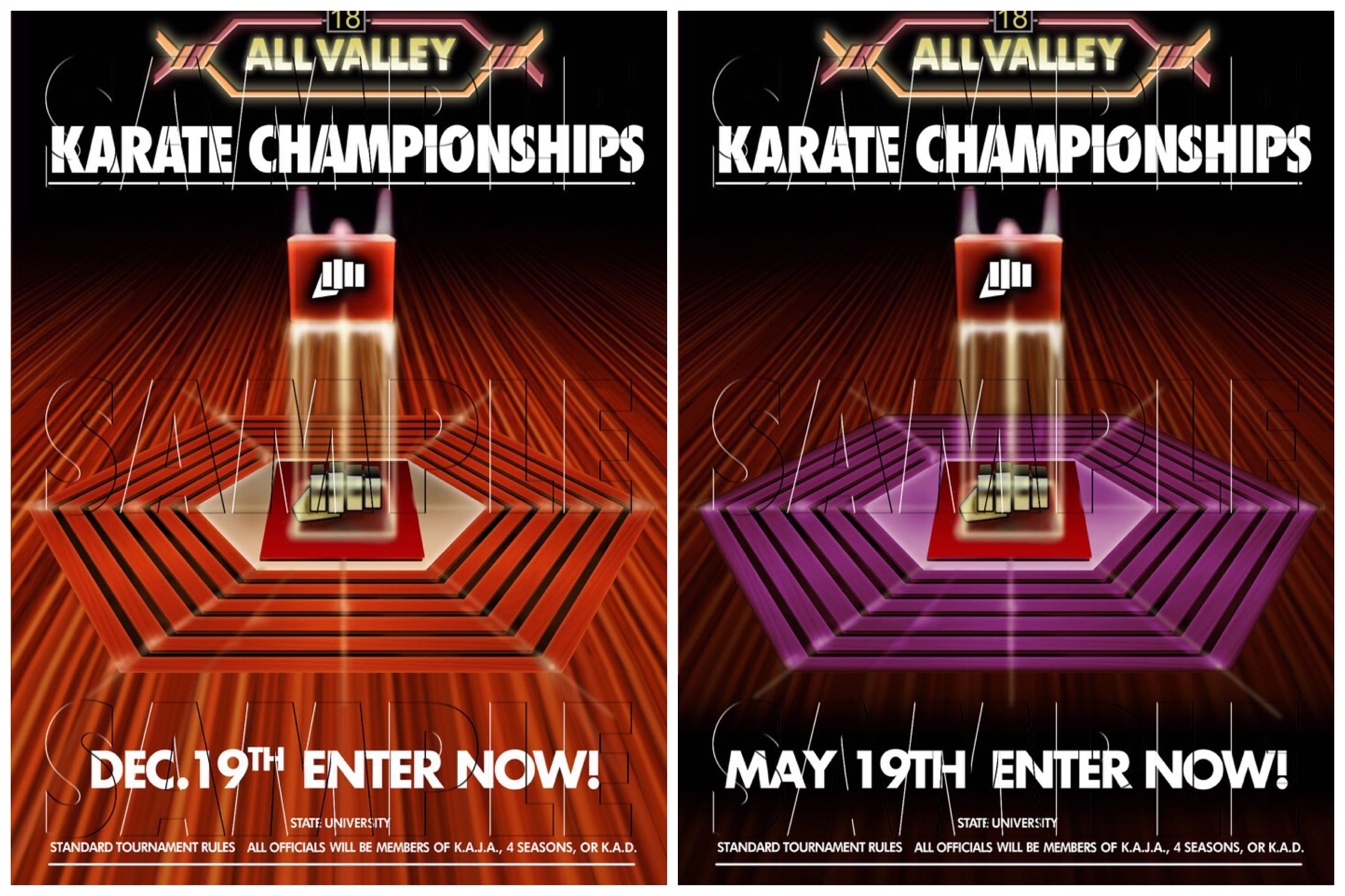 Cobra Kai The Karate Kid All Valley Poster Prop Replica Digital cobra-kai-the-karate-kid-all-valley-poster-prop-replica-digital