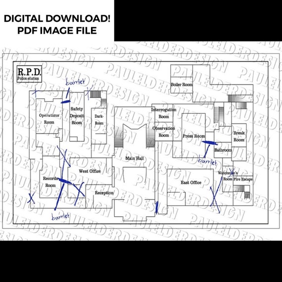 resident evil 2 remake rpd map resident evil 2 remake rpd map