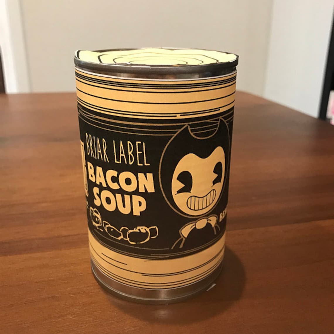 Bacon Soup Label Inspired by Bendy and the Ink Machine Etsy Australia