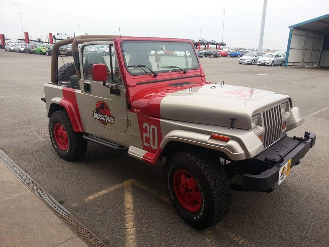 Jurassic Park Jeep Wrangler Decals Accurate Artwork PDF and AI Etsy