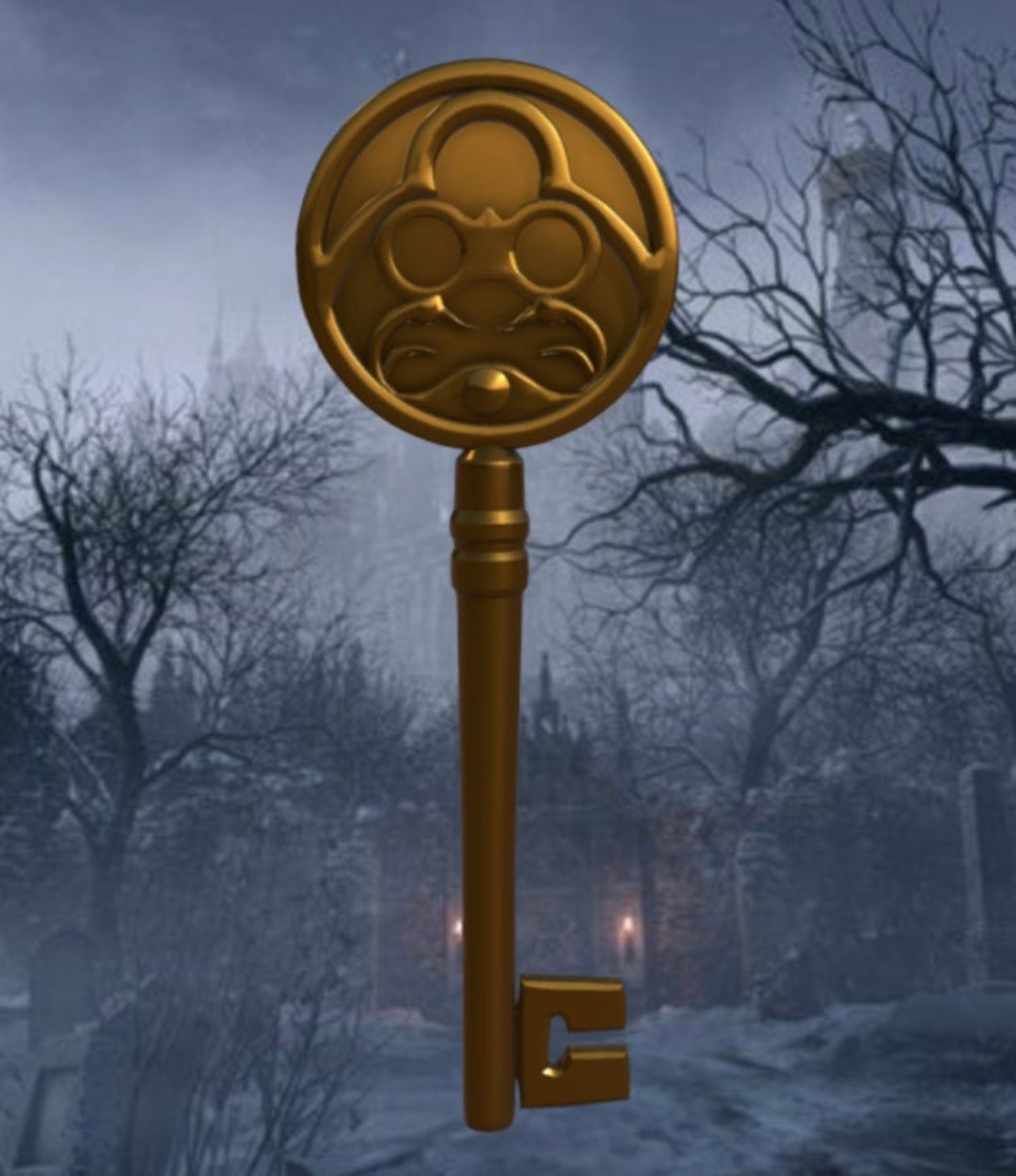Resident Evil Village, Iron Insignia Key, Prop, Replica, STL File