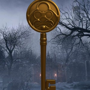 Resident Evil Village, Iron Insignia Key, Prop, Replica, STL file, Digital Download.
