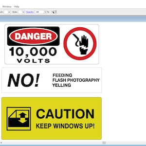 Jurassic Park, Screen Accurate Sign PDF files.
