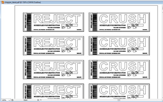 Chappie ID Card and Bonus Reject Decal, Digital Download - Etsy