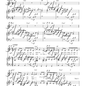 Musik und Texte Prop Notenblatt und Schallplatte Aufkleber Digital Download