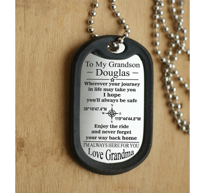 Personalized grandson gift grandmother gifts for grandchild Etsy
