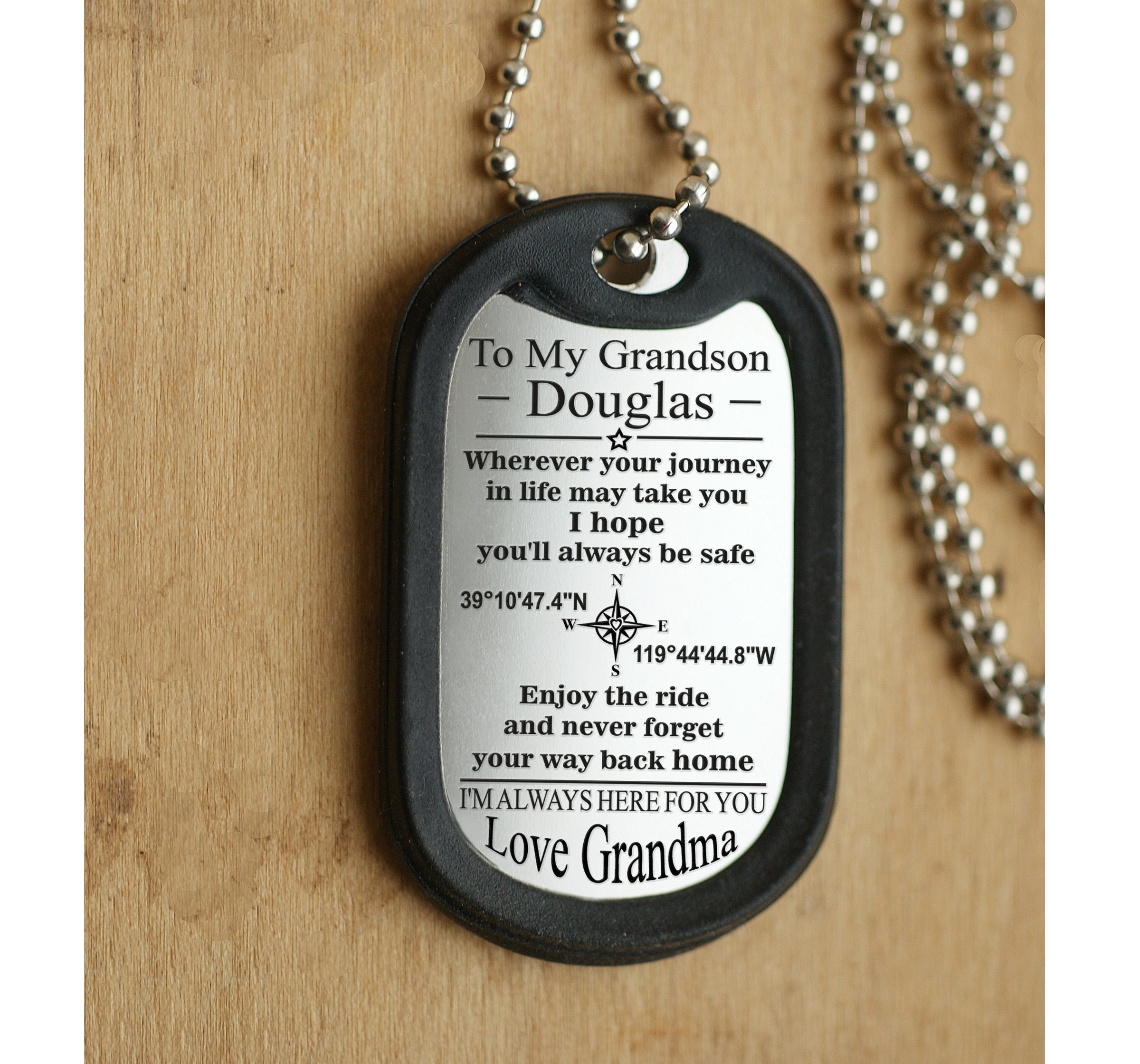 Personalized grandson gift grandmother gifts for grandchild Etsy