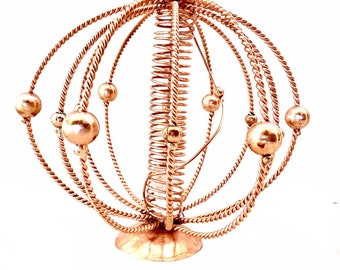Cosmic WashTub Matrix Harmoniser- Tensor Rings - emf protection - radionics - unique gift - crystal grid - sacred geometry jewellery -