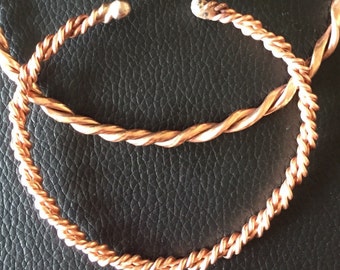Open End Double Twisted Teotihuacan Balance & Harmony Tensor Bracelet, Unique Gift, Unisex