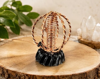 Environmental Harmoniser - tensor rings - reiki tool - meditation tool - emf protection - crystal grid - unique gift - radionics
