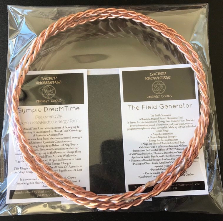 Gympie Dreamtime 5G Protection Field Generator 1/2 Cubit Etsy Australia