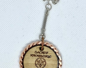 1 Sacred Cubit Key Chain Key Ring Tensor Ring