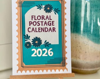 Calendario de envíos florales 2026, 5x7