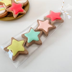 1:3 Scale Star-Shaped Cookie Set for 18” Dolls, dollhouse, birthday, BJD, Smart Doll