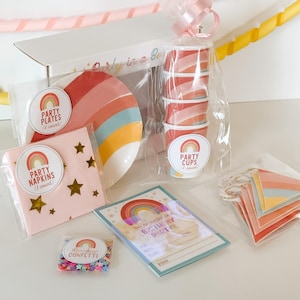 1:3 Scale Birthday “Party in a Box” Set for 18” Dolls, dollhouse, miniatures, BJD, Smart Doll