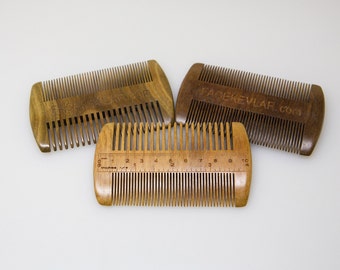 The Ruler Comb {wide & fine tooth}