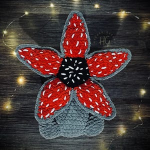 Bloom of Doom Crochet Pattern- Creepy Monster Flower Amigurumi- Spooky Horror Plush PDF