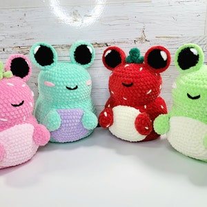 Blob The Frog Crochet Pattern