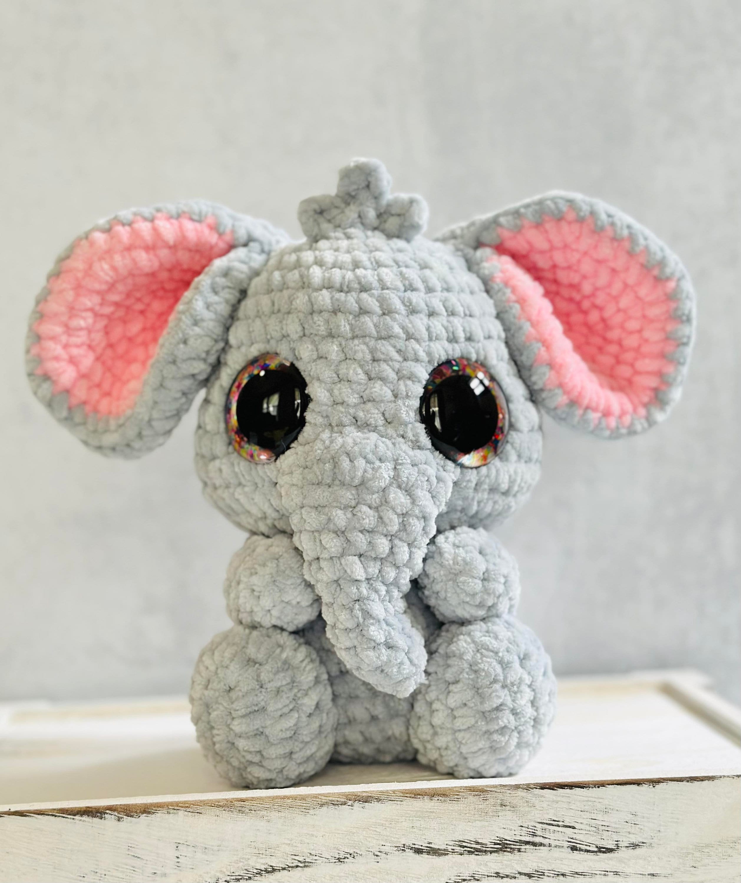 30 Elephant Crochet Patterns for Amigurumi, Plushies, Loveys, and Nursery Decor 29 Amigurumi Elephant PDF Pattern
