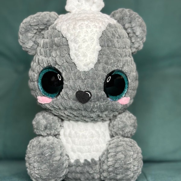 Crochet Skunk - Etsy