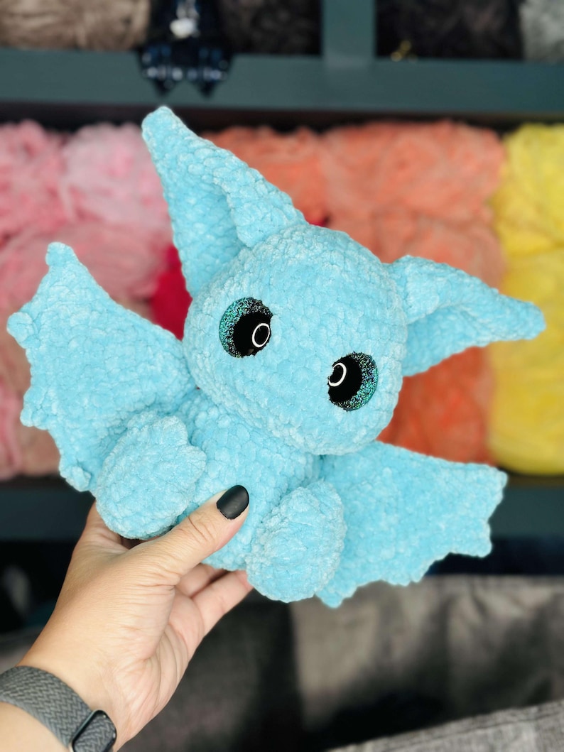 crochet bat