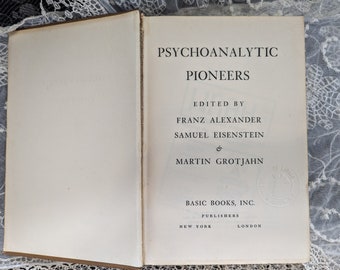 Psychoanalytic Pioneers