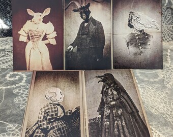 Faux Cabinet Card Photo Prints