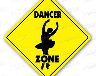 DANCER ZONE Sign xing gift novelty dancing dance shoes pole stripper