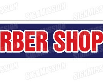 BARBER SHOP Street Sign novelty salon barbershop gift