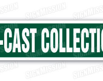 DIE-CAST COLLECTION Street Sign cars vehicles matchbox trucks gift collector