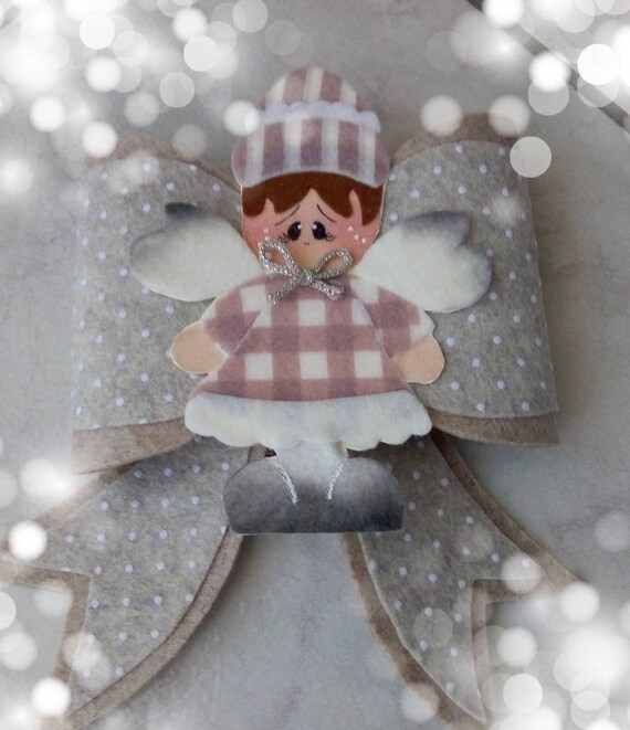 Decorative Bows To Hang At Christmas Tree Walls On A Gift Box Etsy