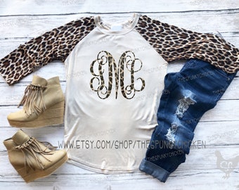 cheetah sleeve raglan