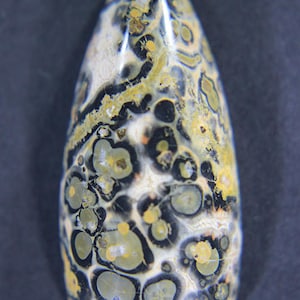 Leopard Skin Jasper cabochon, Mexico.  23.11 carats.