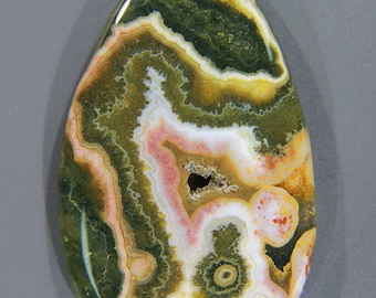 Cabujón Ocean Jasper, Madagascar. 31,43 quilates.