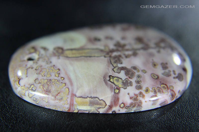Dendritic Flower Rhyolite Pendant / Cabochon Drilled China. - Etsy