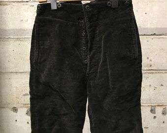 Vintage Herren 60s Schwedische Utility Arbeitskleidung Mühsam Hose //Hosen Alle