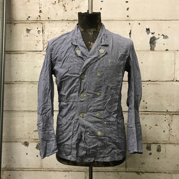 deadstock 50s butchery jacket vintage french workw