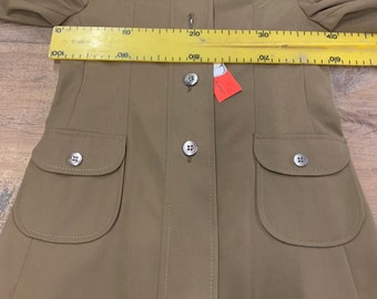 Trench côte des années 70 pour fillette jamais porté très bonne qualité imperméable made in France