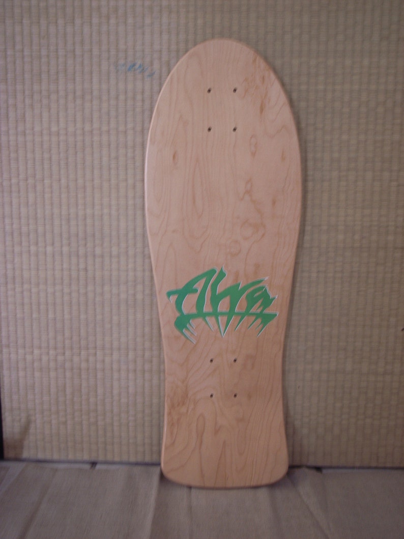 Rare vintage NOS 1986 Chris Cook for Alva skateboard deck